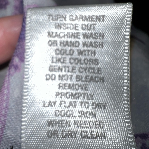 Dressbarn Paisley Roll Neck Blouse - Picture 9 of 9